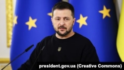 Претседателот на Украина, Володимир Зеленски