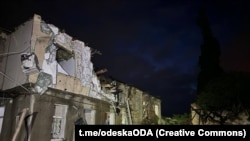 Օդեսայում ԱԹՍ հարվածի հետևանք, 23-ը ապրիլի, 2024թ.