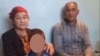 Hallygözel Babaýewa we Çarygeldi Babaýew (Wideoýüzlenmeden alnan surat)
