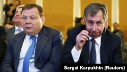 Mihail Fridman és Pjotr Aven