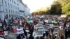 Собири за поддршка на Палестина во Лондон, 11 ноември, 2023 година. 