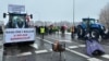 Польща. Протест польських фермерів. Блокада кордону у пункті пропуску «Дорогуськ – Ягодин», 9 лютого, 2024 року