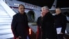 Ruski ministar spoljnih poslova Sergej Lavorv na aerodromu u Skoplju, 29. novembar 2023.