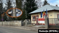 Kamerat e Hikvisionit të vendosura përreth një njësie ushtarake në Rumani.