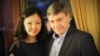  Салтанат Сакембаева менен Андрей Руденко. Сүрөт качан тартылганы белгисиз.
