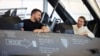 Președintele ucrainean Volodimir Zelenski și premierul danez Mette Frederiksen într-un avion de luptă F-16 fighter la baza aeriană Skrydstrup, Vojens, Danemarca, 20 august 2023. 