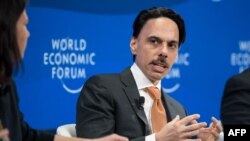 Saudijski šef diplomatije Fajsal bin-Farhan u Davosu, Švajcarska, 16. januara 2024.