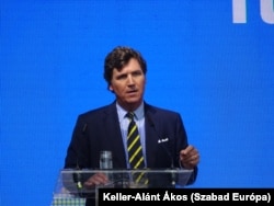 Tucker Carlson Budapesten