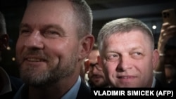 Петер Пеллегріні і Роберт Фіцо 