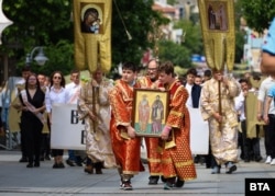 Снимка от шествието в Бургас