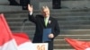 Orbán Viktor miniszterelnök a Nemzeti Múzeumnál tartott megemlékezésen 2024. március 15-én