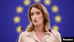 ევროპარლამენტის პრეზიდენტი რობერტა მეცოლა