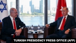 اردوغان او نتنیاهو د لومړي ځل لپاره تېره اوونۍ په نیویارک کې د ملګرو ملتونو د عمومي غونډې پر مهال مخامخ سره وکتل.