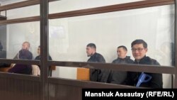 Подсудимые на суде по делу о «призывах к захвату власти». 7 февраля 2024 года