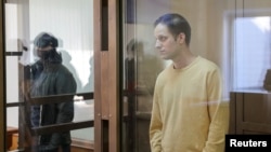 Еван Гершкович у залі суду