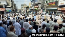 په مینګوره کې د سېپټمبر پر دویمه ګڼ خلک د ګرانۍ خلاف احتجاج کوي.