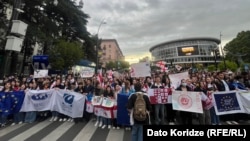 აქცია „აგენტების კანონის“ წინააღმდეგ, თბილისი, 15 მაისი, 2024