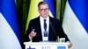 Прем'єр-міністро Фінляндії Петтері Орпо під час візиту до України. Київ, 23 серпня 2023 року