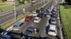 Serbia, Belgrade--Blockade of the international highway E-75, as part of the ninth protest "Serbia against violence", June 30 2023.