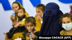 Thousands of Afghan evacuees remain stranded in temporary accommodation abroad, not just in the U.A.E., but also in Qatar, Kosovo, and Albania. (file photo)