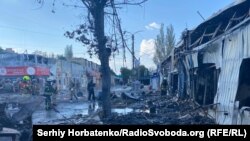 Наслідки російського удару по ринку в Костянтинівці, Донецької області, 6 вересня 2023 року, ілюстративне фото