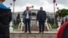 Igor Dodon a vorbit Europei Libere în marginea unei manifestări organizate de PSRM pe 15 iunie, la Chișinău.