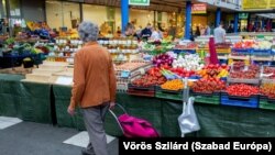 A budapesti Fény utcai piac 2023. június 9-én (képünk illusztráció)