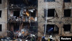 Наслідки ракетного удару РФ в Києві, 2 січня 2024 року 