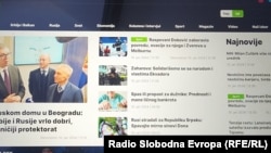 RT-ja në gjuhën serbe, ritransmetimi i së cilës është i ndaluar në Mal të Zi