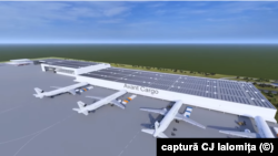 Aeroportul din Alexeni va avea un terminal de cargo care va putea prelua peste 10.000 de tone de mărfuri anual.