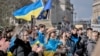 Акція українських біженців у Берліні, організована громадською організацією «Віче». 26 квітня 2023 року