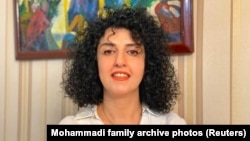 Nargesz Mohammadi iráni emberi jogi aktivista, a Defenders of Human Rights Center (DHRC) alelnöke