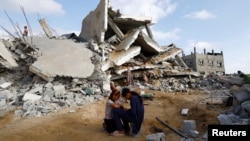 Urmările de Gaza ale unui atac al armatei Israelului. Cel puțin 34.388 de palestinieni au fost uciși și alți 77.437 au fost răniți în ofensiva militară a Israelului 