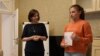Moldova: children from orphanage that participate in a training about how to get a job, how to write a CV 