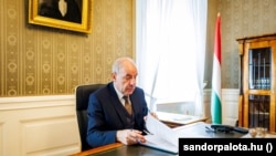 Sulyok Tamás köztársasági elnök aláírja Svédország NATO-csatlakozásának ratifikálását 2023. március 5-én