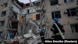 Наслідки одного з попередніх обстрілів міста Селидове, листопад 2023 року