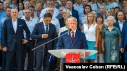 Ex-președintele Igor Dodon a spus că nu va candida anul acesta la prezidențiale, ci îl va susține pe Alexandr Stoianoglo.