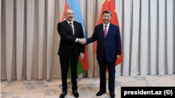 Չինաստանի և Ադրբեջանի նախագահներ Սի Ծինպին և Իլհամ Ալիև, արխիվ