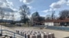 Stadion za tenis u izgradnji, Banja Luka, BiH, 7. mart 2023.