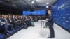 Emmanuel Macron beszéde a Globsec biztonságpolitikai konferencián 2023. május 31-én