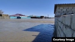 Су басқан Қаратал ауылы. Ақтөбе облысы, 17 наурыз, 2023 жыл.