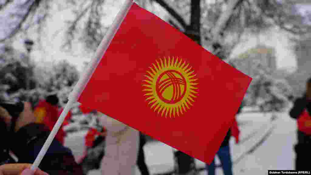 29-ноябрда Жогорку Кеңеш спикер Нурланбек Шакиев менен депутат Улан Примов автор болгон мамлекеттик тууну өзгөртүү жөнүндө мыйзам долбоорун биринчи окууда чукул кабыл алды. Долбоорго 66 депутат “макул”, сегиз эл өкүлү “каршы” добуш берген. Президент Садыр Жапаров “Кабар” улуттук агенттигине курган маегинде тууну өзгөртүү демилгесин колдой турганын билдирген.