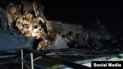 Наслідки удару по малому ракетному кораблю «Аскольд» у Керчі, листопад 2023 року