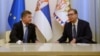  Specijalni predstavnik Evropske unije za dijalog Srbije i Kosova Miroslav Lajčak na sastanku u Beogradu sa predsednikom Srbije Aleksandrom Vučićem, 25. avgust 2022.