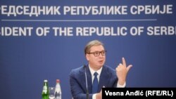 Președintele Serbiei, Aleksandar Vučić