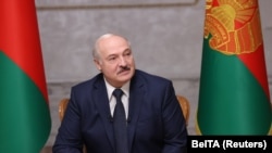 Aleksandr Lukașenka la un interviu cu jurnaliști ruși, Minsk, 8 septembrie 2020.