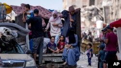 تصویر گروهی از آوارگان فلسطینی در نوار غزه