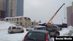 Площадка строительства "Салават күпере"