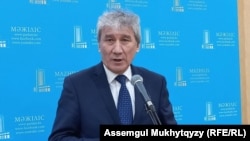 Орталық сайлау комиссиясының өкілі Шавкат Өтемісов.