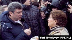 Пушкин мәйданында НТВны теттеләр